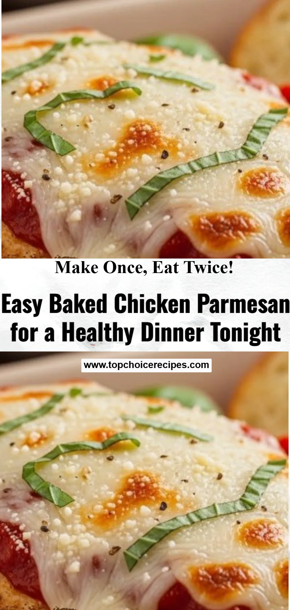 Healthy Baked Chicken Parmesan 6 Healthy Baked Chicken Parmesan