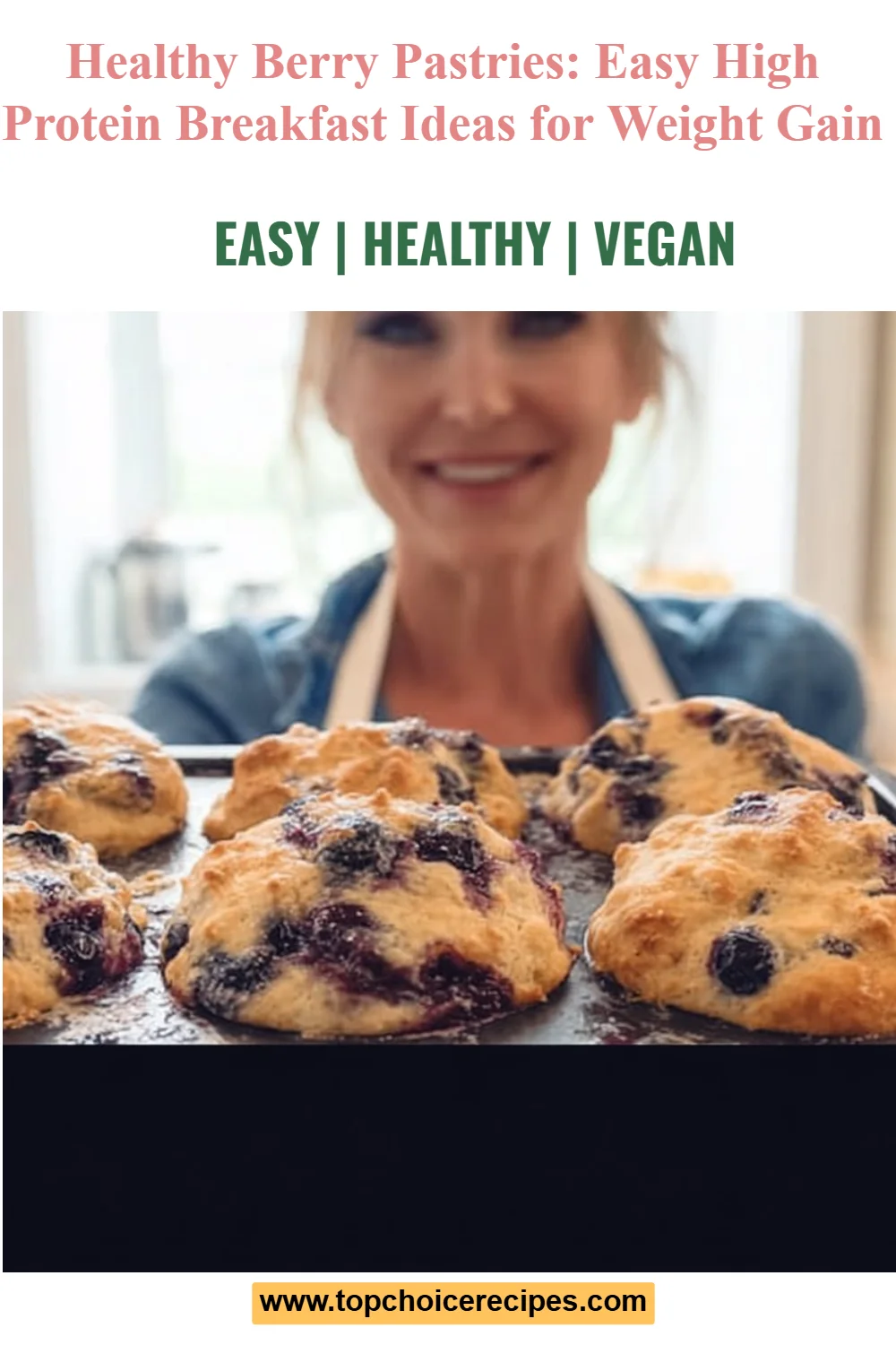 Healthy Berry Pastries