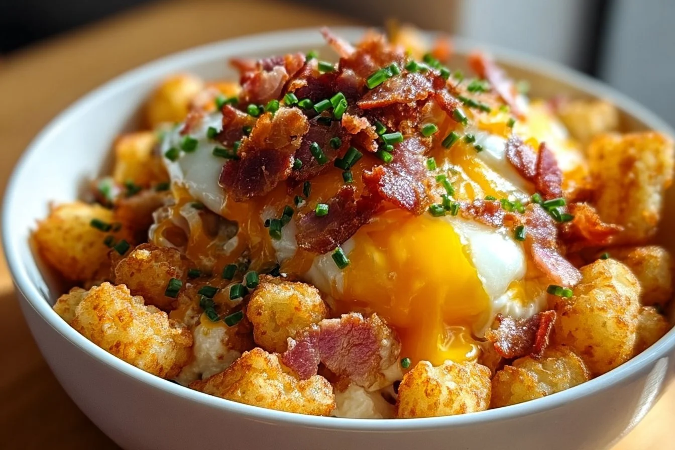 Hearty Tater Tot Breakfast Bowl