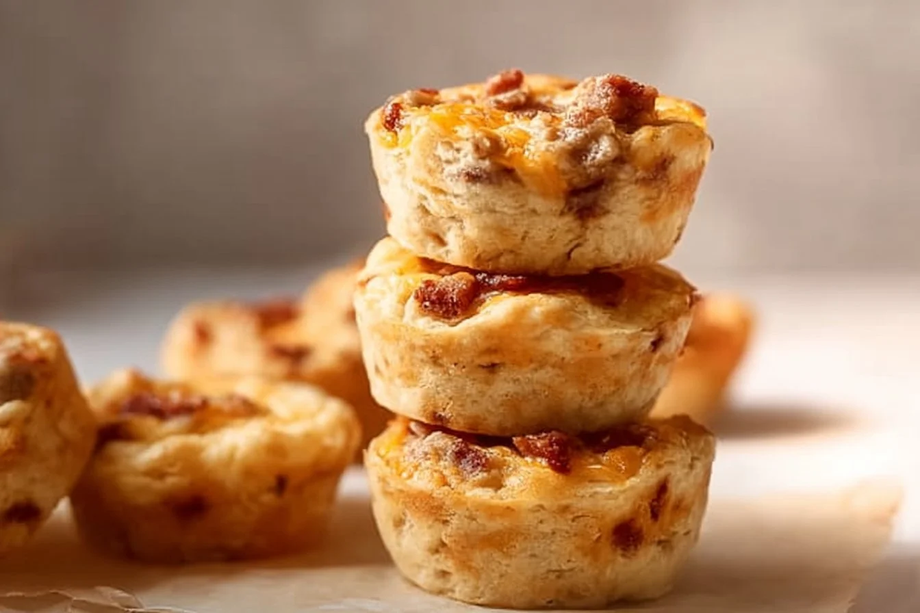 High protein McGriddle Bites perfect for a nutritious snack or meal.