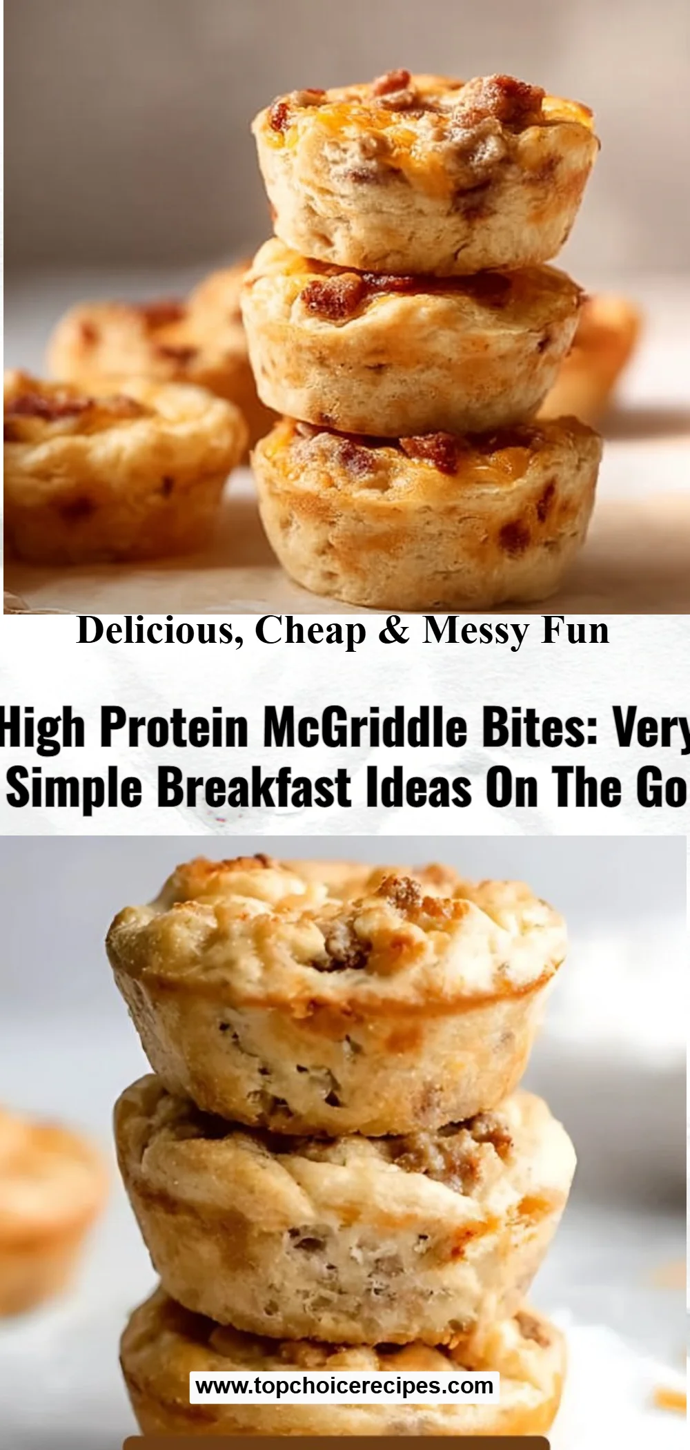 High Protein McGriddle Bites