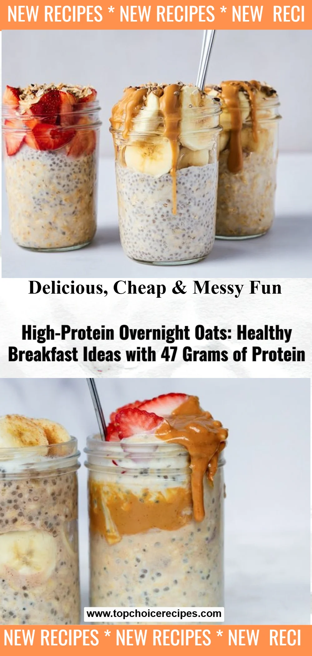 High-Protein Overnight Oats 5 High-Protein Overnight Oats