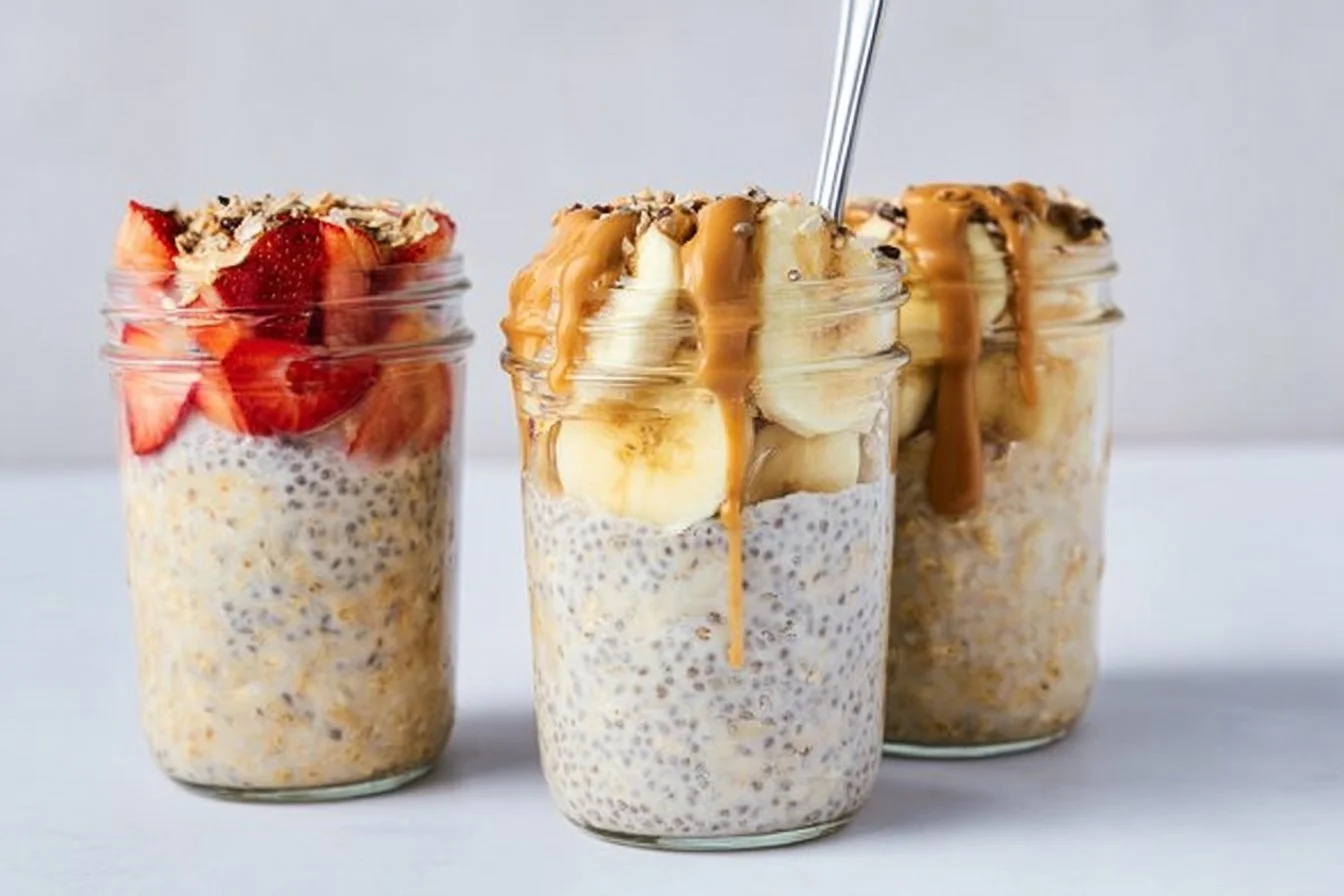 High-Protein Overnight Oats 6 High-Protein Overnight Oats