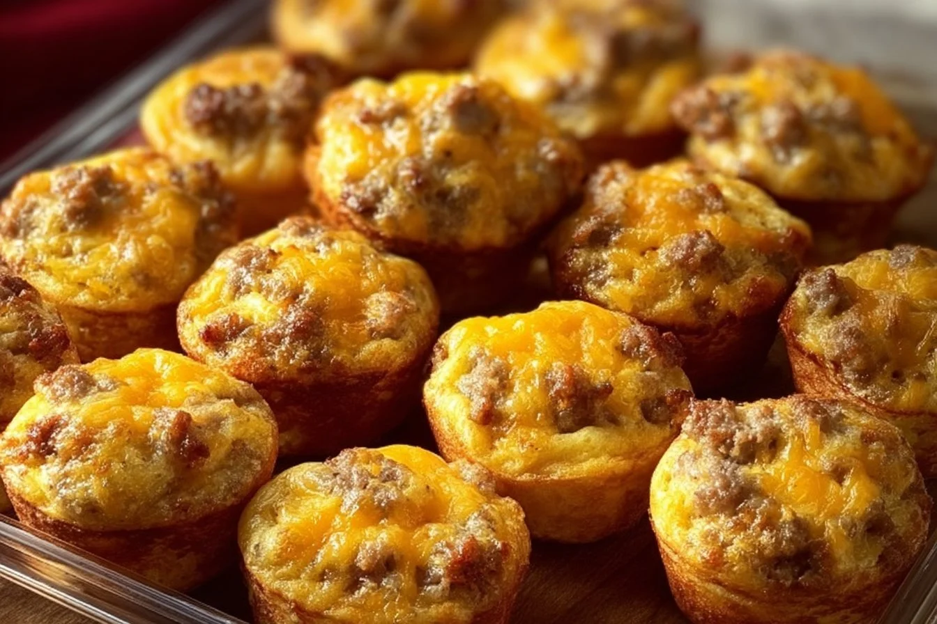 High-Protein Pancake Sausage Mini Muffins 6 High-Protein Pancake Sausage Mini Muffins
