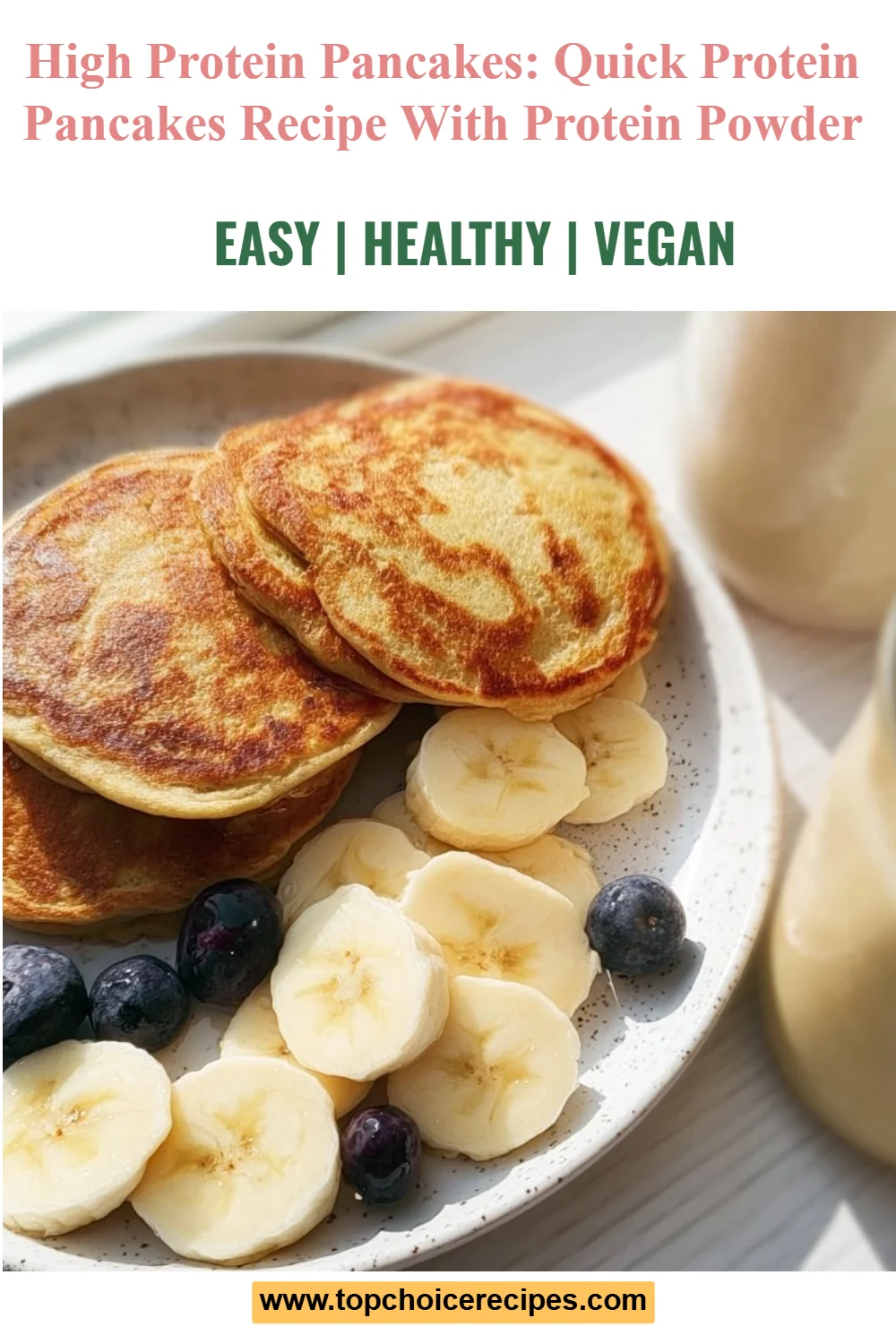 High Protein Pancakes