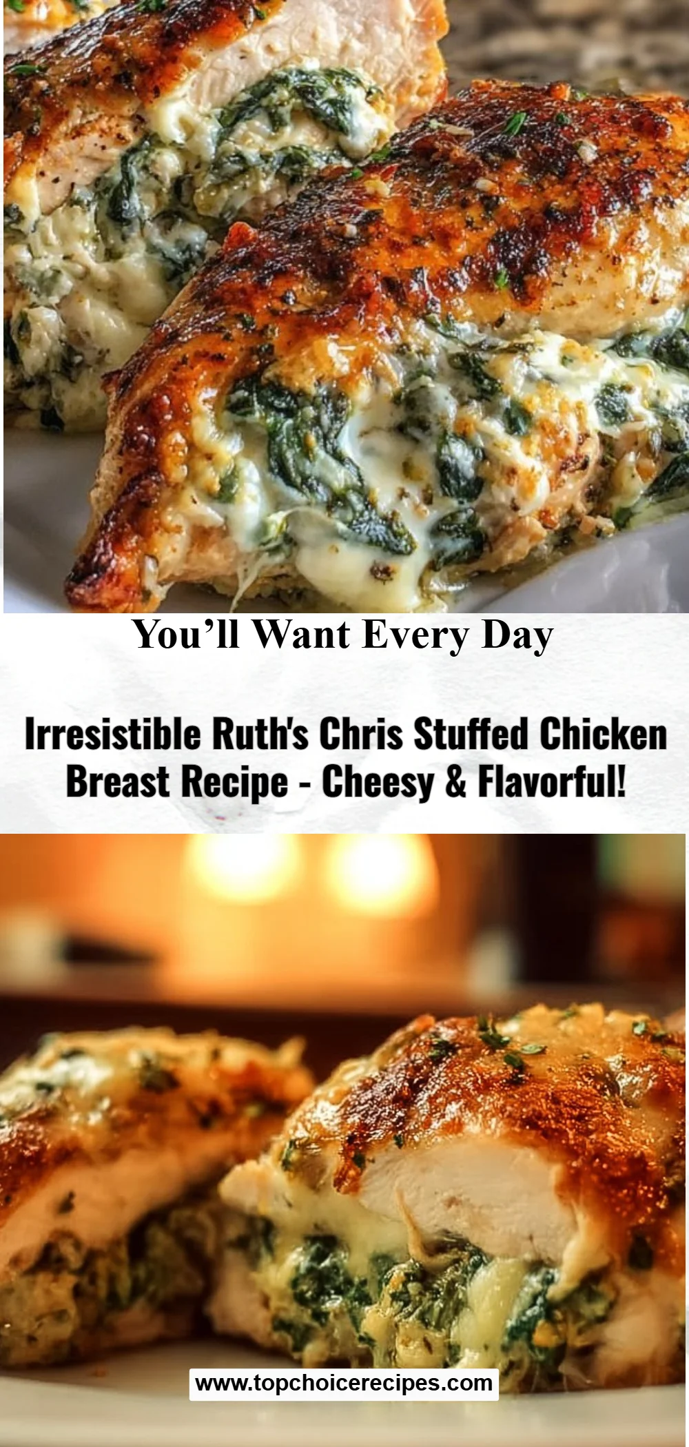 Irresistible Ruth's Chris Stuffed Chicken 5 Irresistible Ruth's Chris Stuffed Chicken