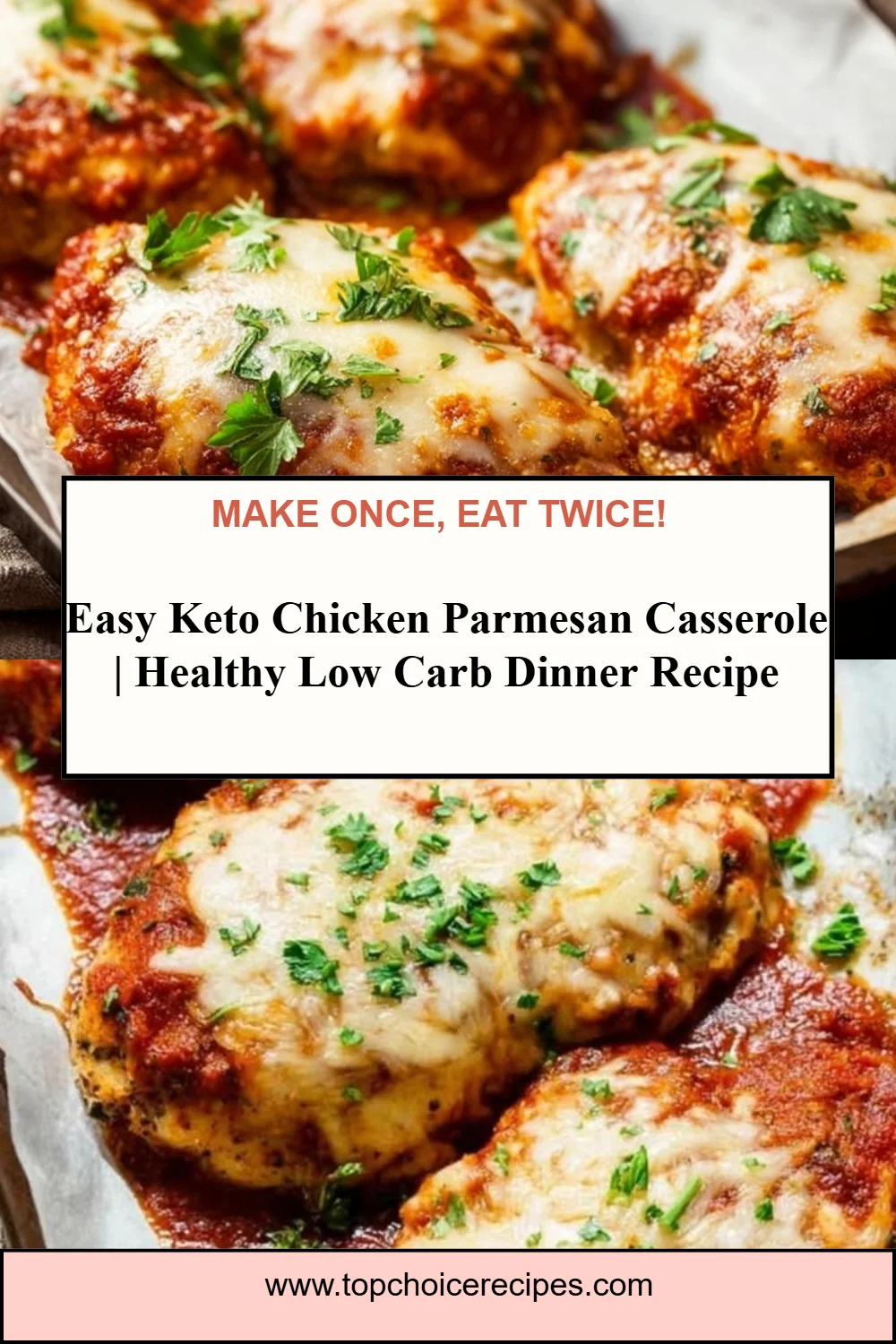 Keto Chicken Parmesan