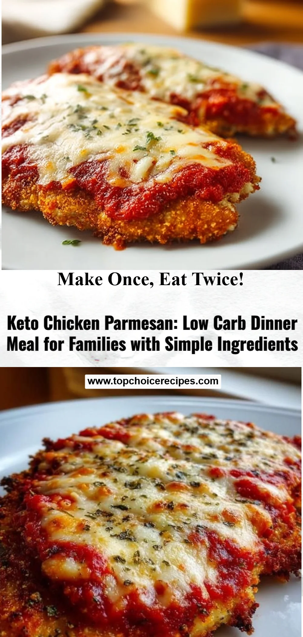 Keto Chicken Parmesan 6 Keto Chicken Parmesan
