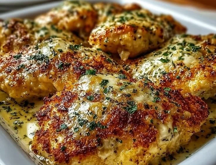Keto Garlic Parmesan Chicken