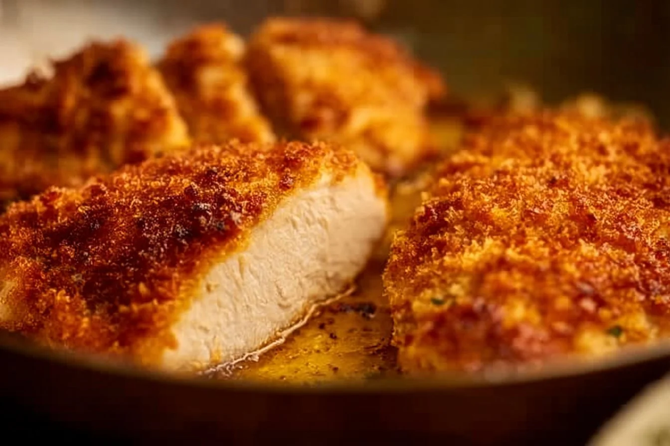 Kid-Friendly Parmesan Crusted Chicken