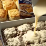 Lazy Biscuits & Gravy Breakfast Casserole 9 lazy biscuits gravy breakfast casserole 2026 03 08 180151 1024x683 1 Top choice recipes