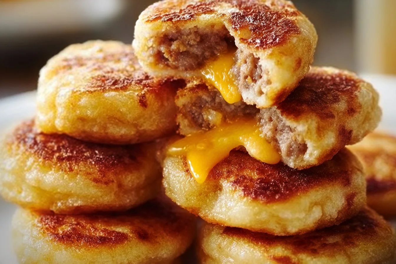 Delicious McGriddle Bites served on a breakfast plate, perfect for any meal.