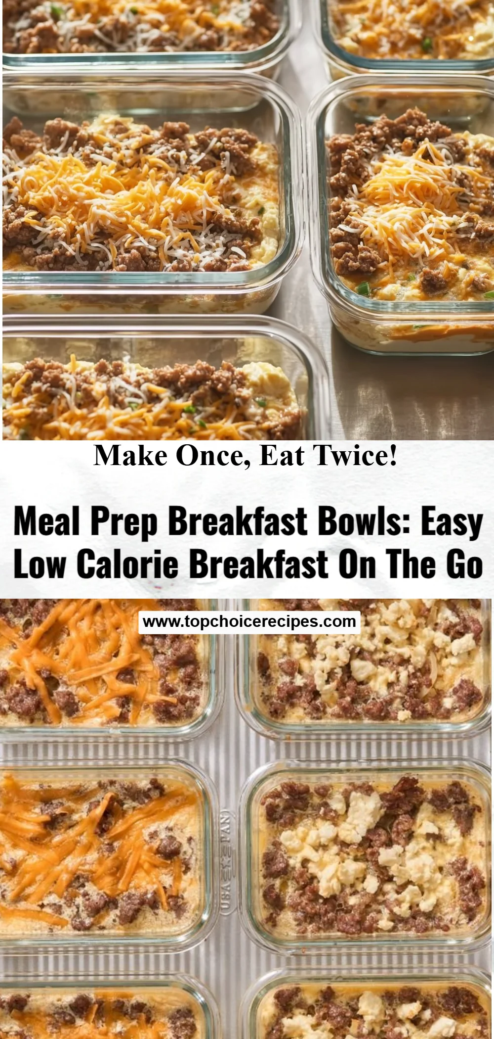 Meal Prep Breakfast Bowls