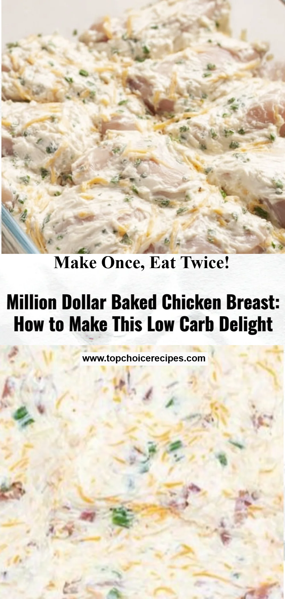Million Dollar Baked Chicken Breast 6 Million Dollar Baked Chicken Breast