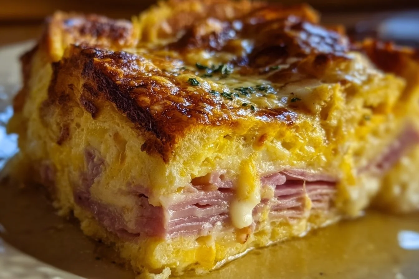 Monte Cristo Breakfast Casserole
