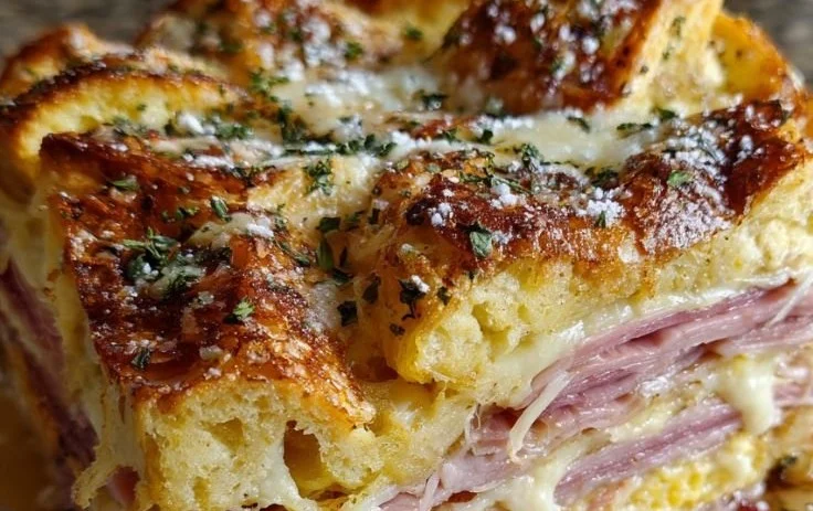 Monte Cristo Breakfast Casserole