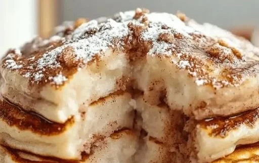 Nancy's Cinnamon Roll Pancakes