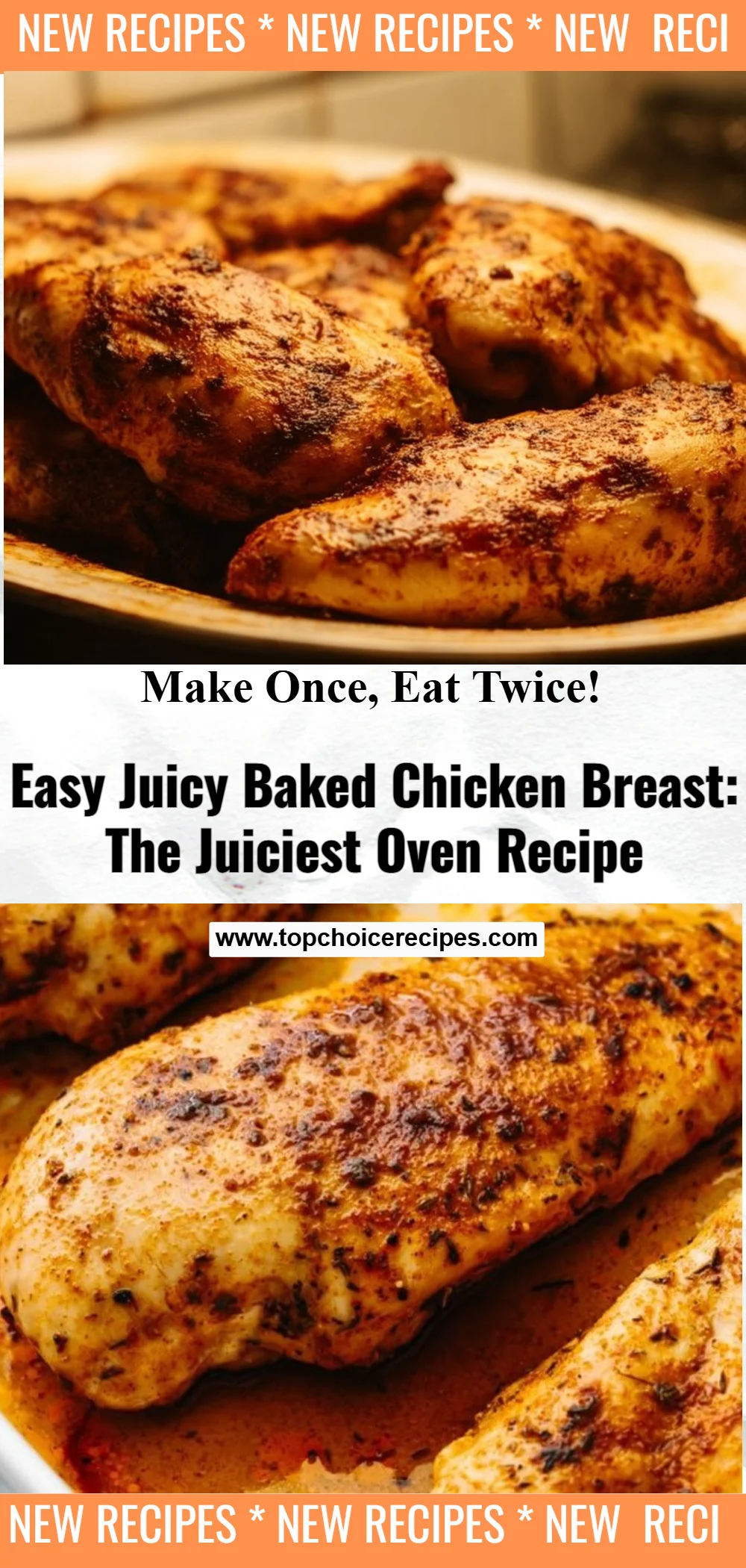 Oven Baked Chicken Breast 5 Oven Baked Chicken Breast