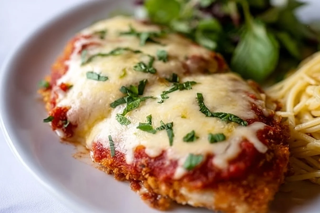 Oven Baked Chicken Parmesan