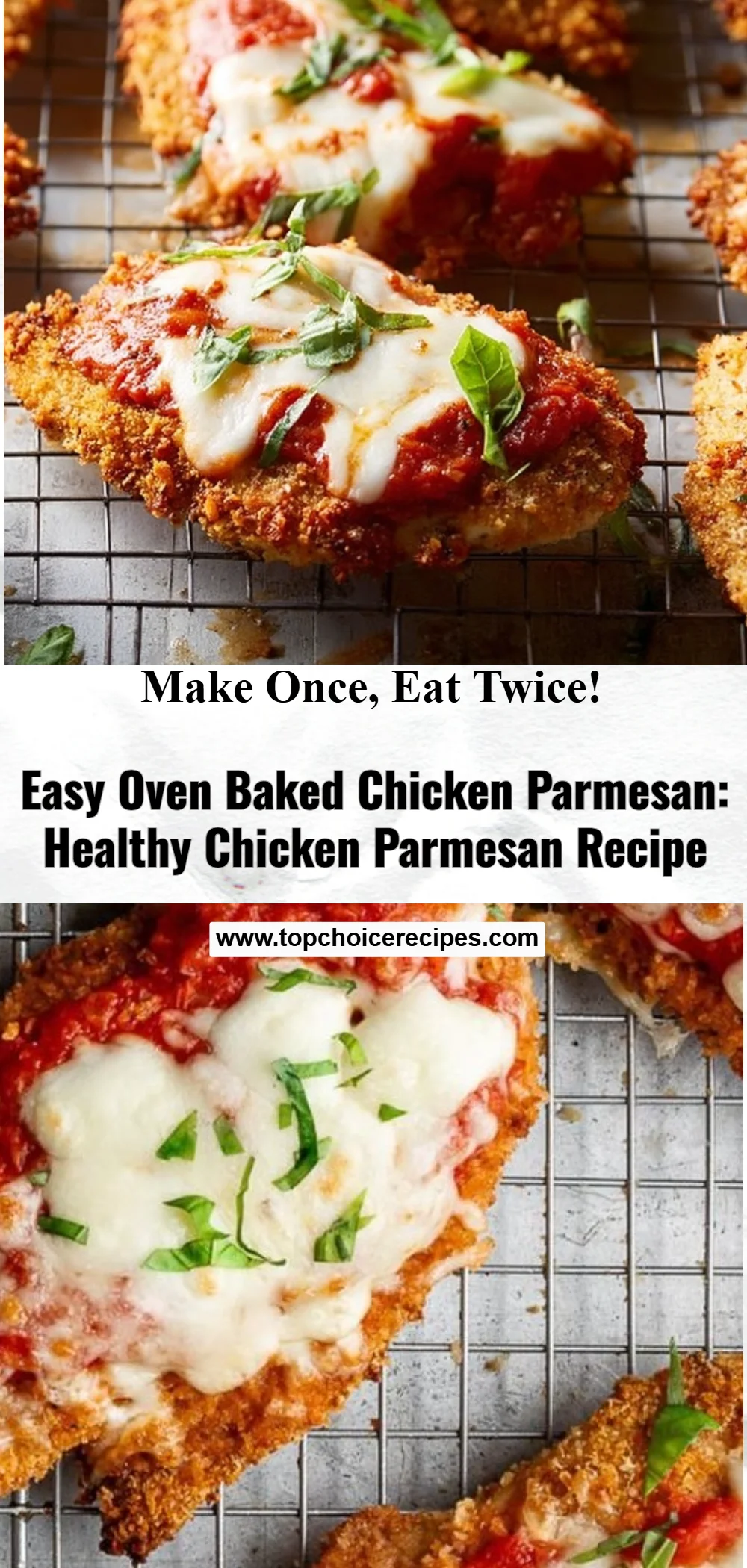 Oven-Baked Chicken Parmesan