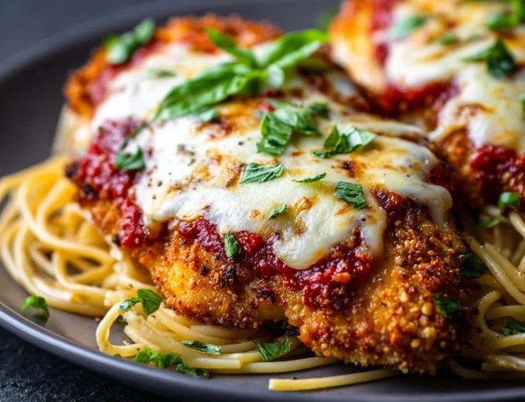 Oven-Baked Chicken Parmesan 7 Oven-Baked Chicken Parmesan