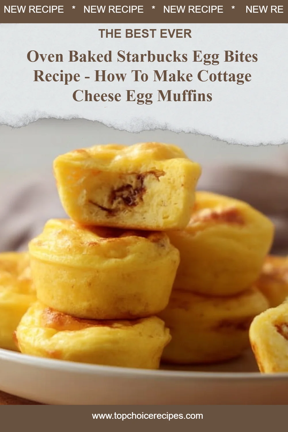 Oven Baked Starbucks Egg Bites