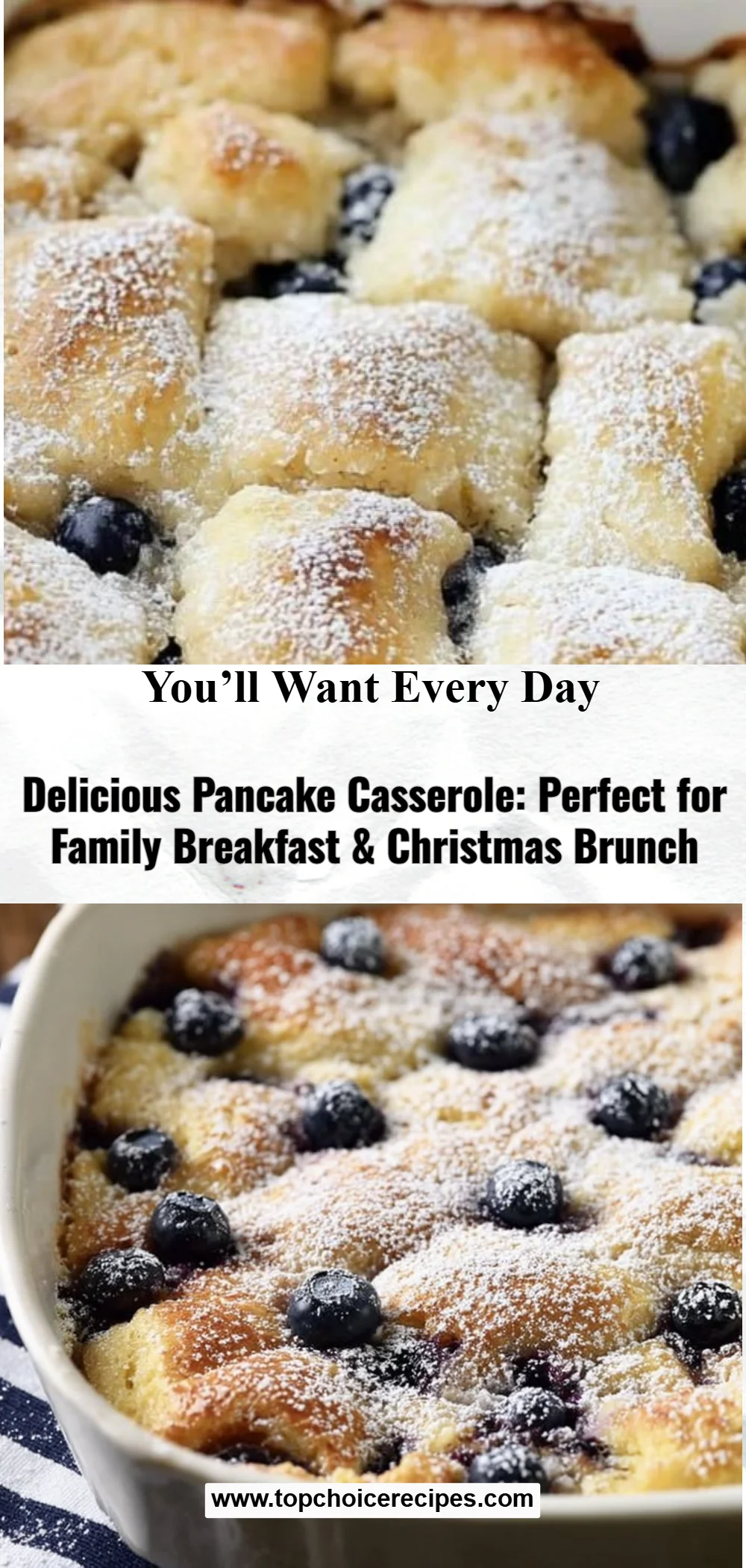 Pancake Casserole 6 Pancake Casserole