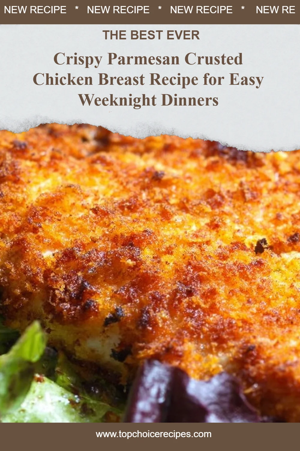 Parmesan Crusted Chicken Cutlets