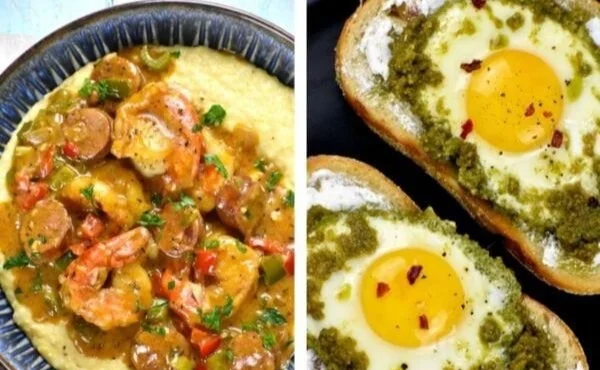 Pesto Eggs