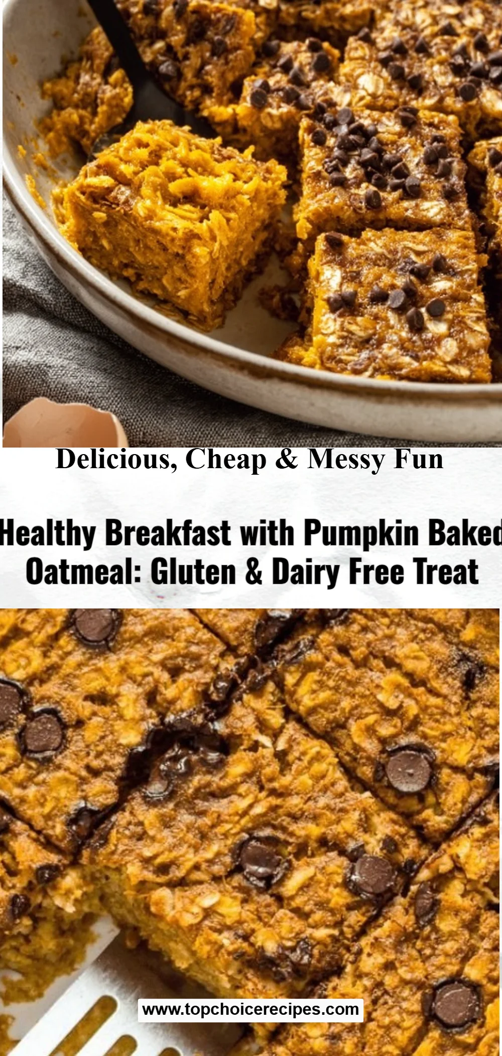 Pumpkin Baked Oatmeal