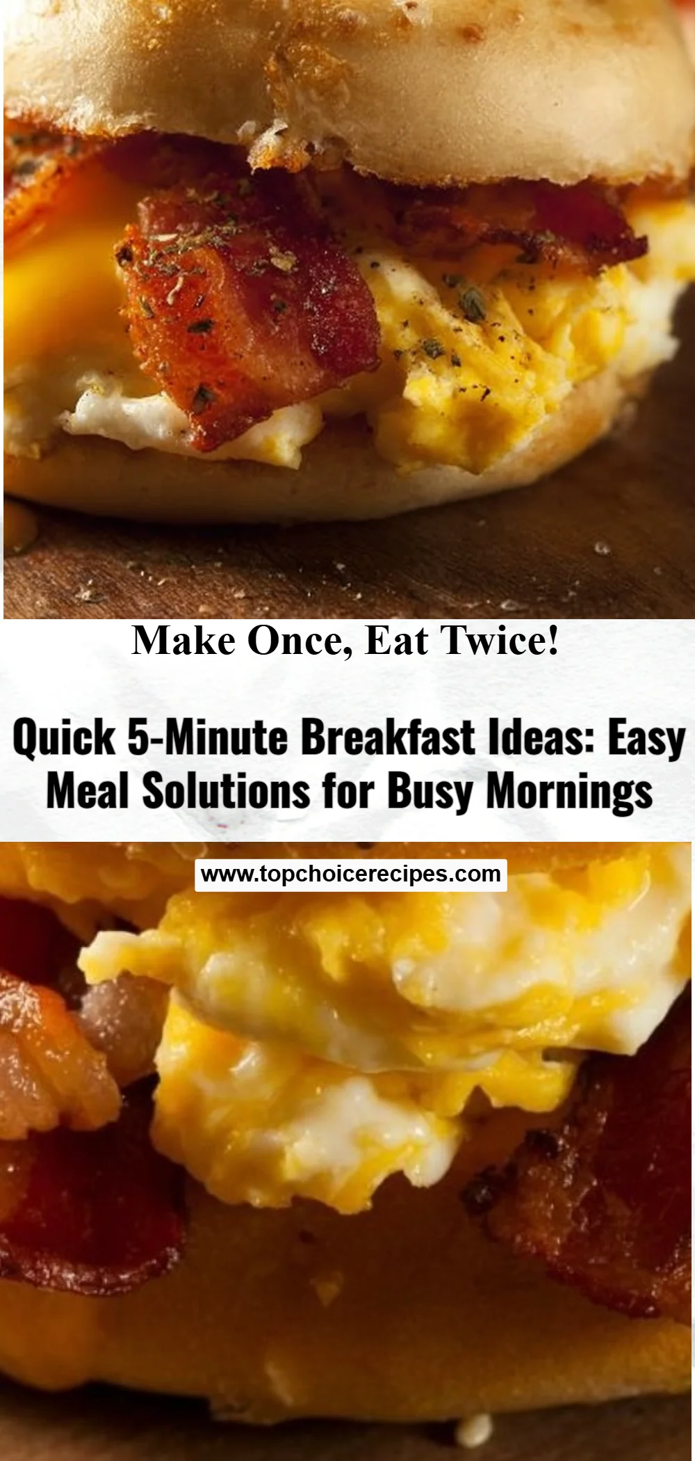 Quick 5-Minute Breakfast Ideas 6 Quick 5-Minute Breakfast Ideas