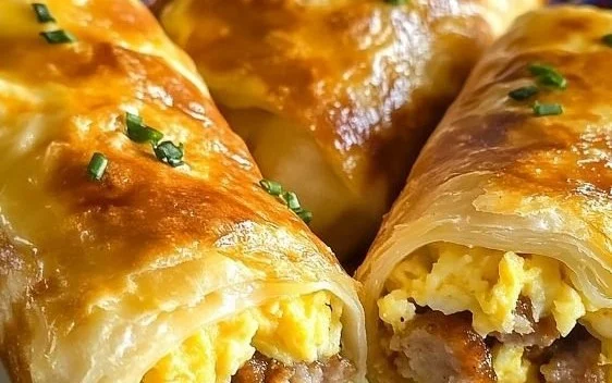 Sausage and Egg Breakfast Rolls
