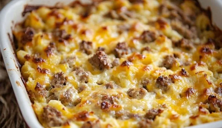 Sausage Hash Brown Breakfast Casserole 5 Sausage Hash Brown Breakfast Casserole