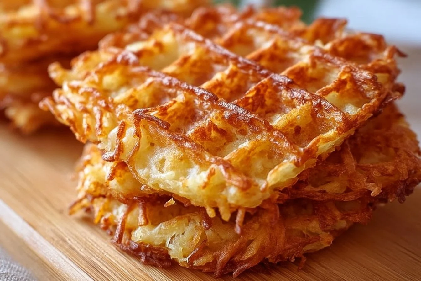 Savory Hashbrown Chaffles