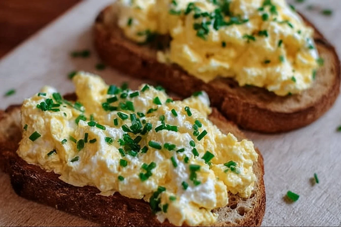Simple Egg and Ricotta Toast 6 Simple Egg and Ricotta Toast