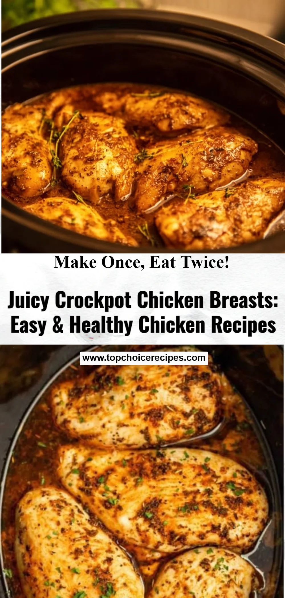 Slow Cooker Chicken Breasts