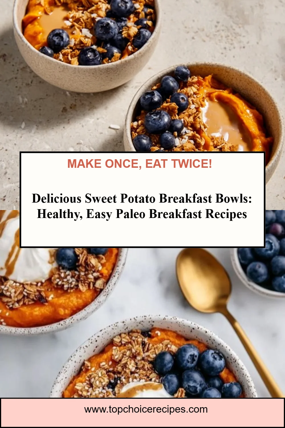 Sweet Potato Breakfast Bowls
