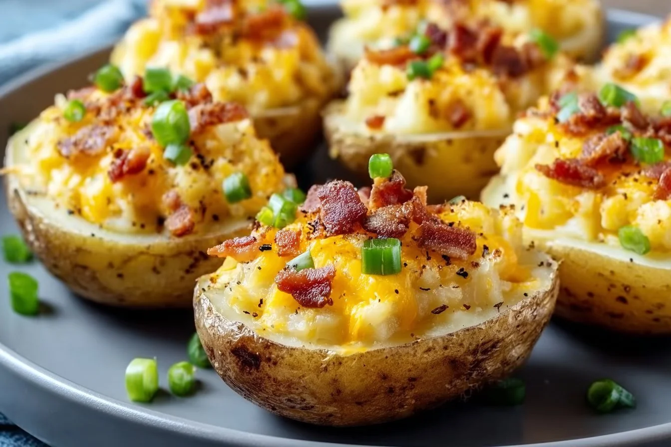 Twice-Baked Loaded Breakfast Potatoes 7 Twice-Baked Loaded Breakfast Potatoes