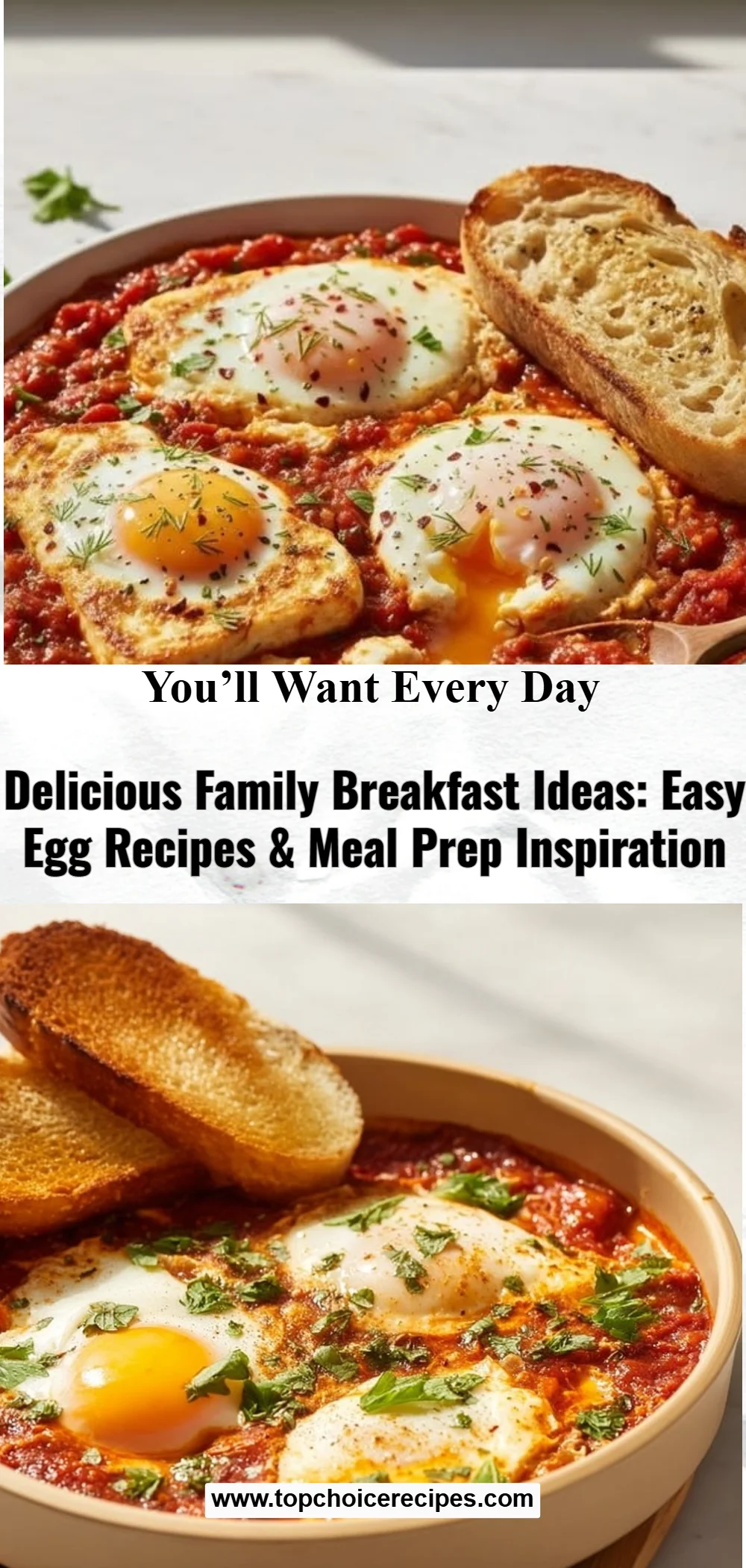 Variety of Breakfast Ideas
