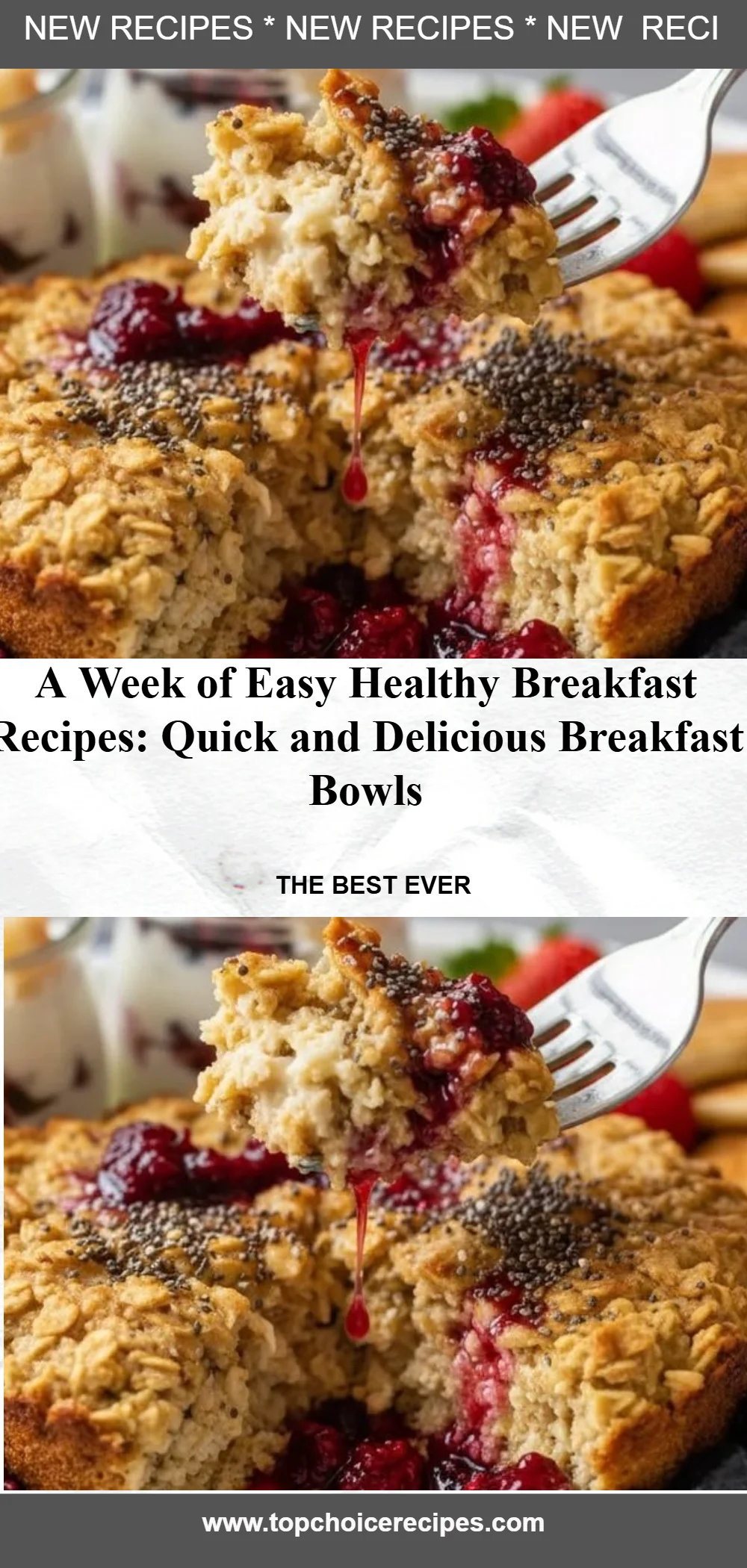 A Week of Healthy Breakfast Ideas