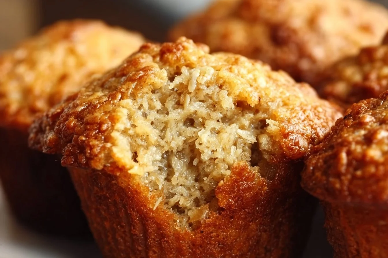 Amazing Banana Oat Muffins