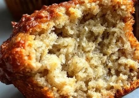 Amazing Banana Oat Muffins