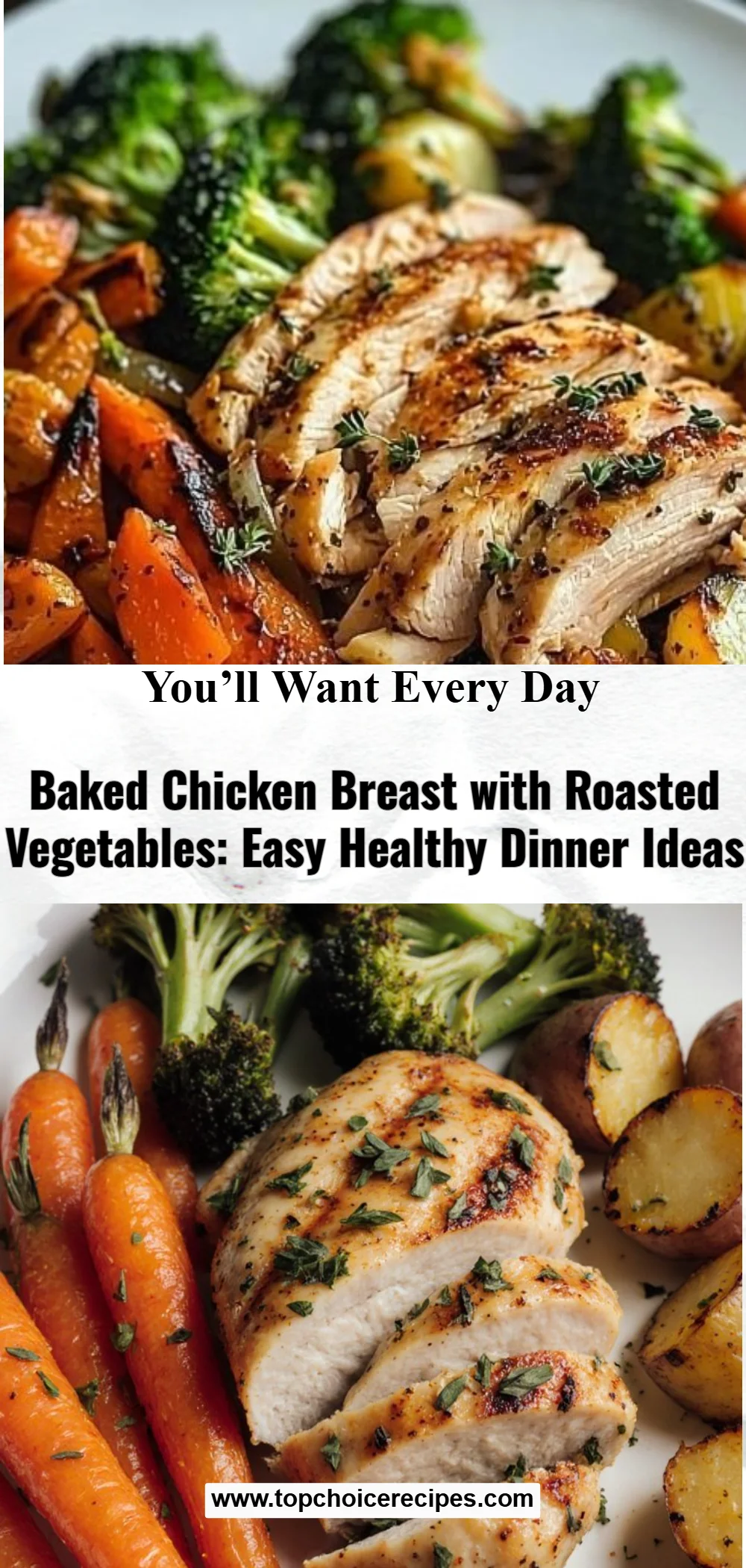Baked Chicken Breast with Vegetables 6 Baked Chicken Breast with Vegetables