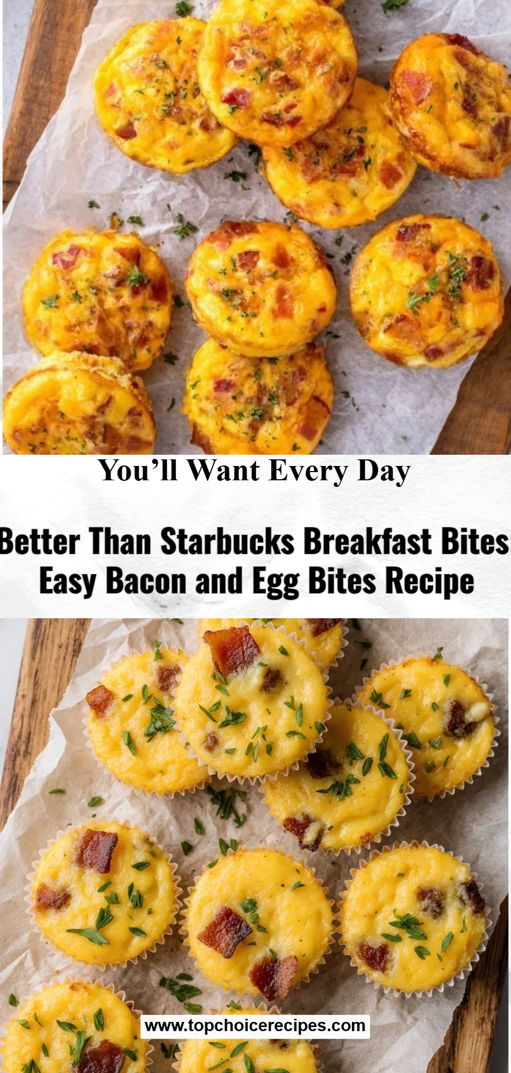 Better Than Starbucks Egg Bites