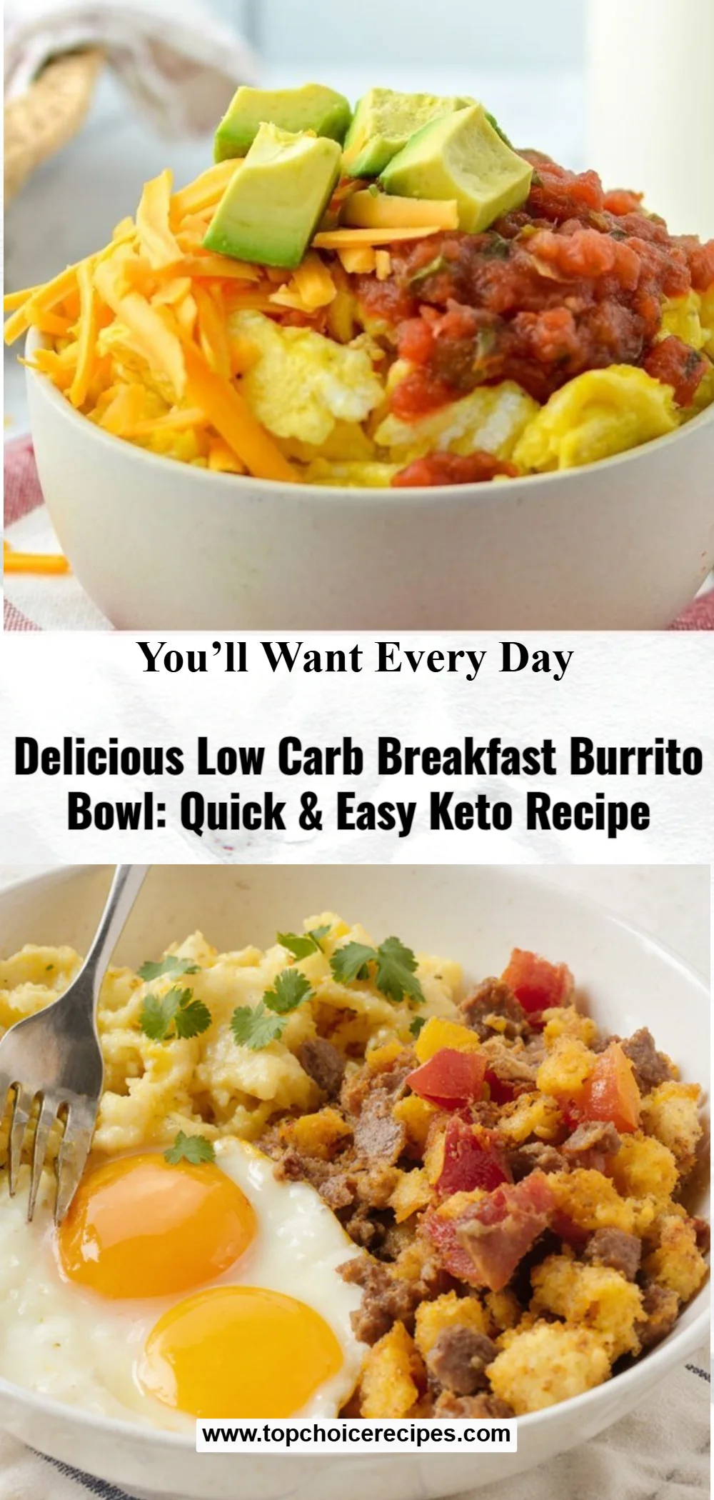 Breakfast Burrito Bowl