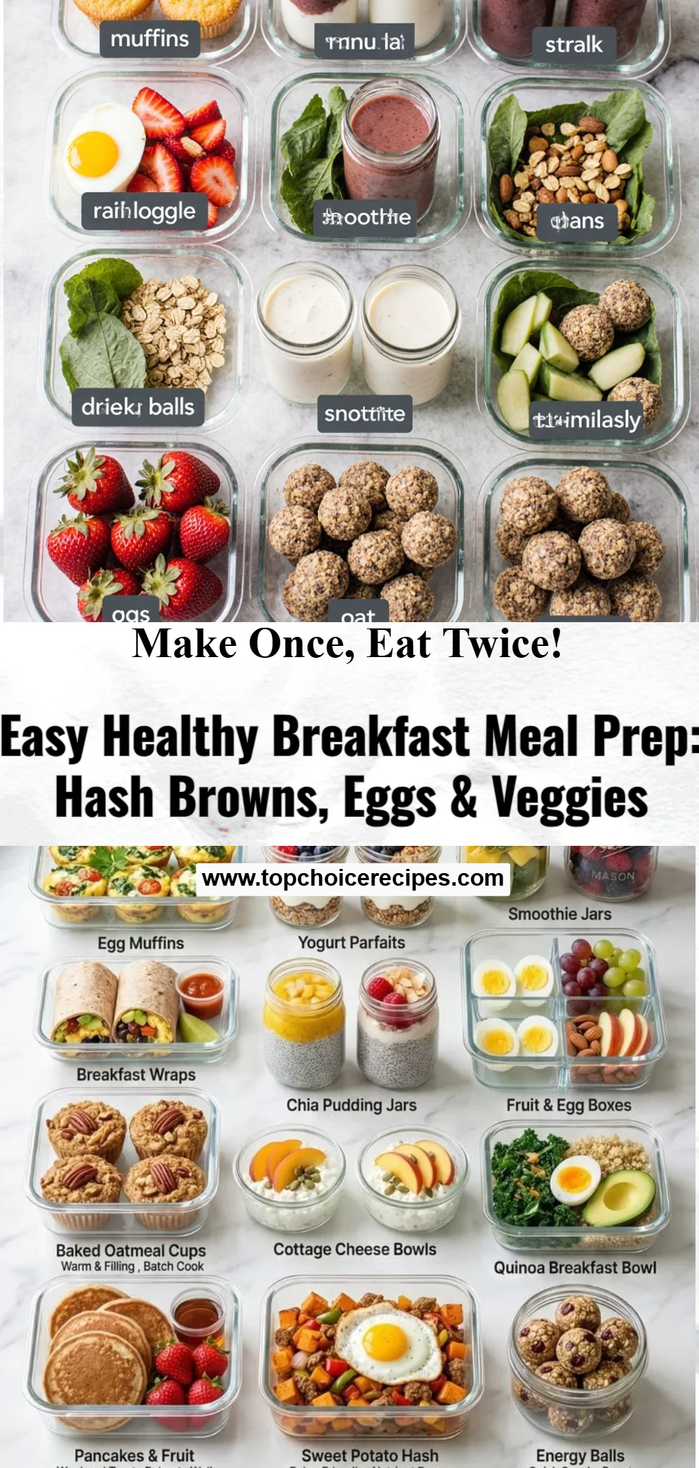 Breakfast Meal Prep 5 Breakfast Meal Prep