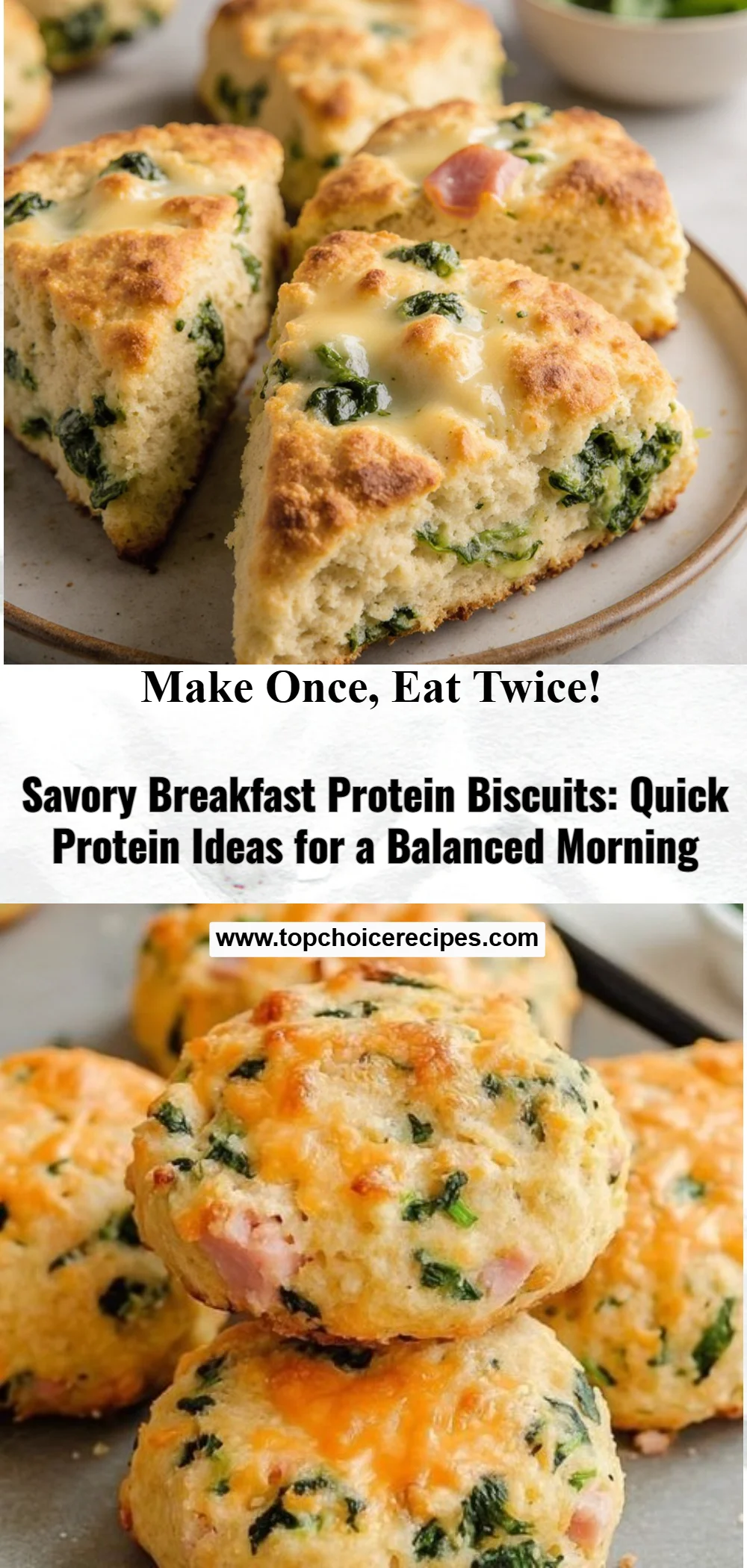 Breakfast Protein Biscuits