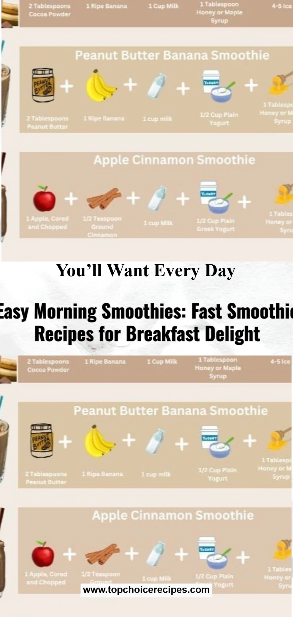 Breakfast Smoothie 5 Breakfast Smoothie