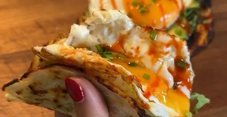 Cottage Cheese Breakfast Tacos