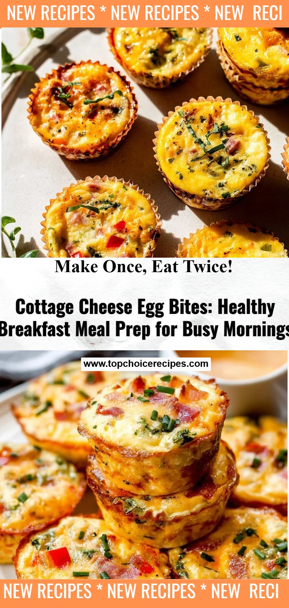 Cottage Cheese Egg Bites